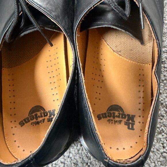 Dr. Martens 1461 Smooth Leather Oxford Shoes Men's Size 14 -3 hole Black - VGUC - Picture 9 of 13